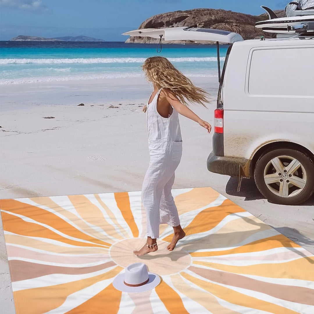 Ladies stylish beach blanket with UV protection Kalsten