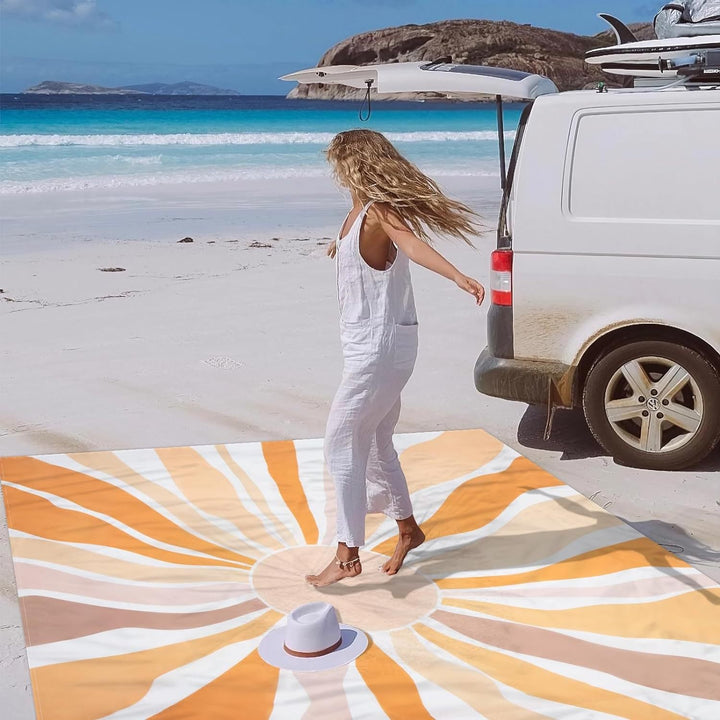 Ladies stylish beach blanket with UV protection Kalsten