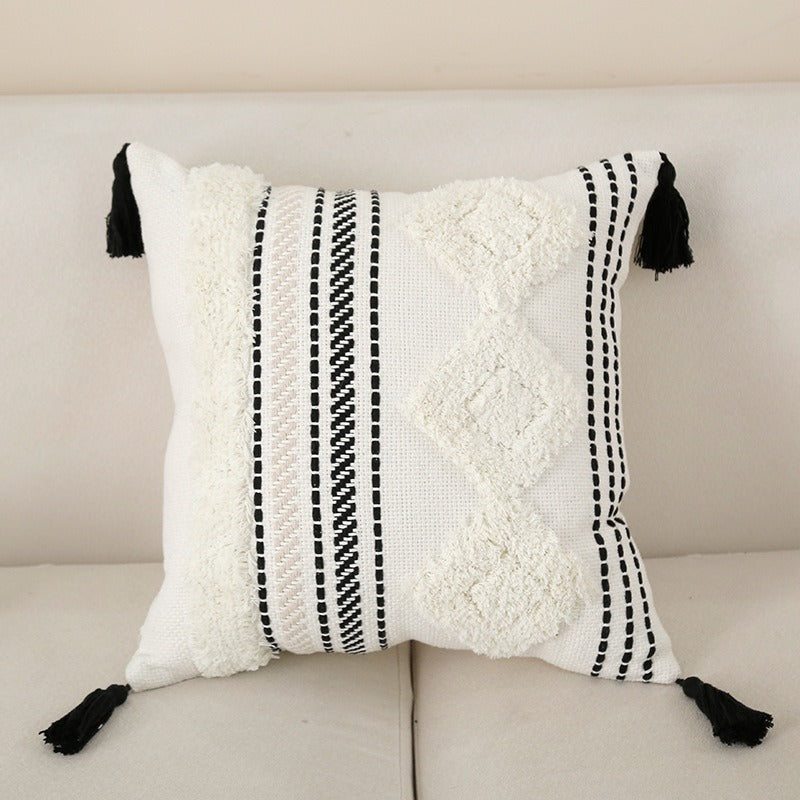 Women's Decorative Pillowcase with Textured Design Kalsten