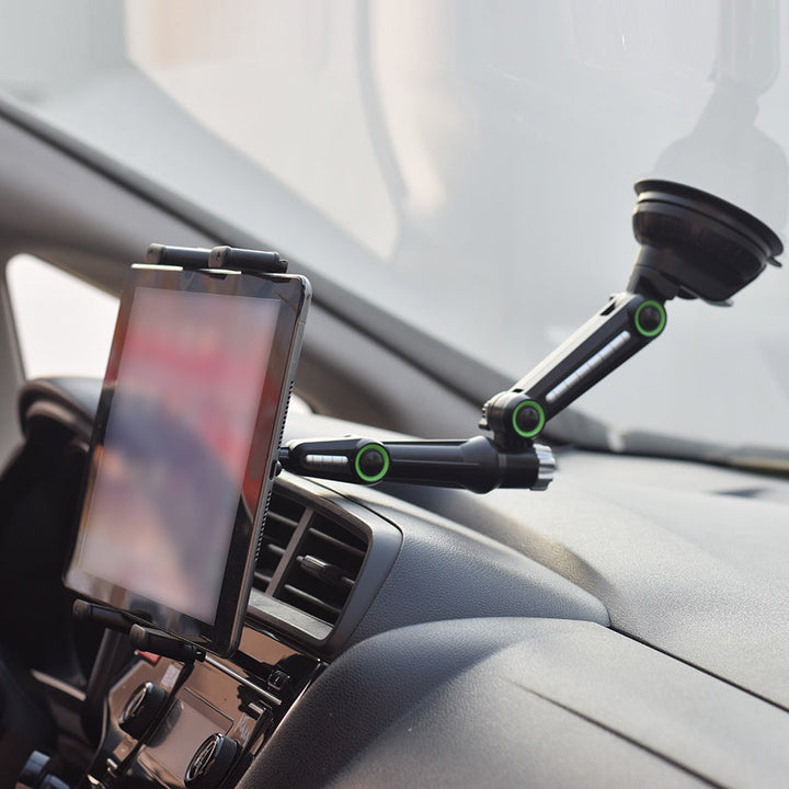 adjustable telescopic car windshield tablet holder with heavy duty suction mount Kalsten