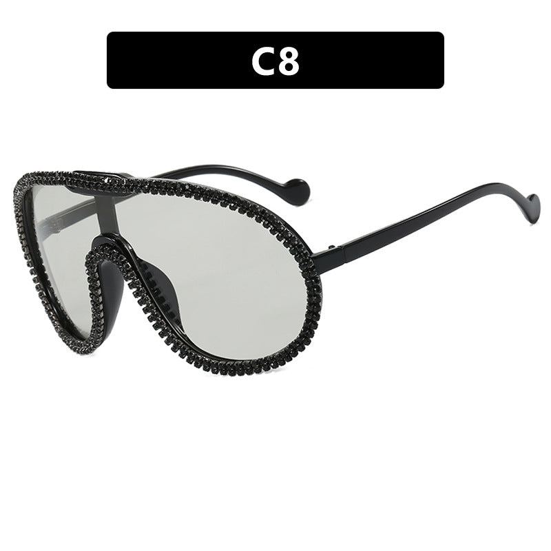 Women's extravagant sunglasses with sparkling frame Kalsten
