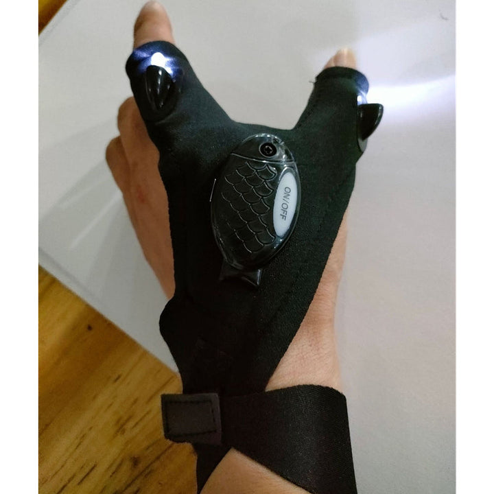 Waterproof LED Light Gloves