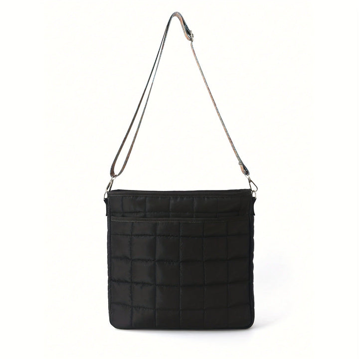 Fashionable shoulder bag with square quilted pattern Kalsten