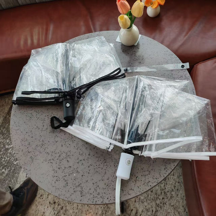 Ladies Transparent Rain Umbrella Kalsten