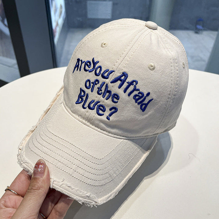 Women's Vintage-Inspired Embroidered Cap Kalsten