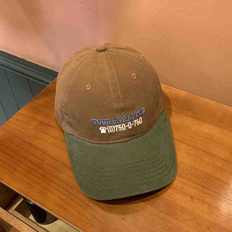 Men's Casual Travel-Themed Baseball Cap Kalsten