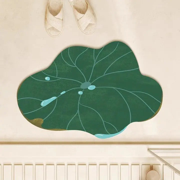 Playful Cartoon Bath Mat
