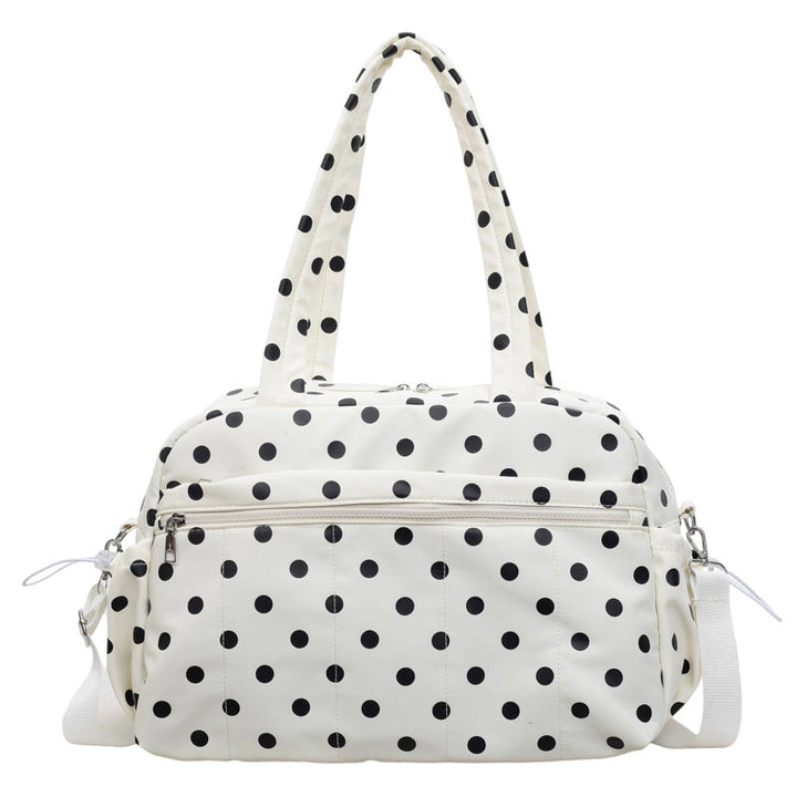 Versatile Polka Dot Travel Duffle Bag