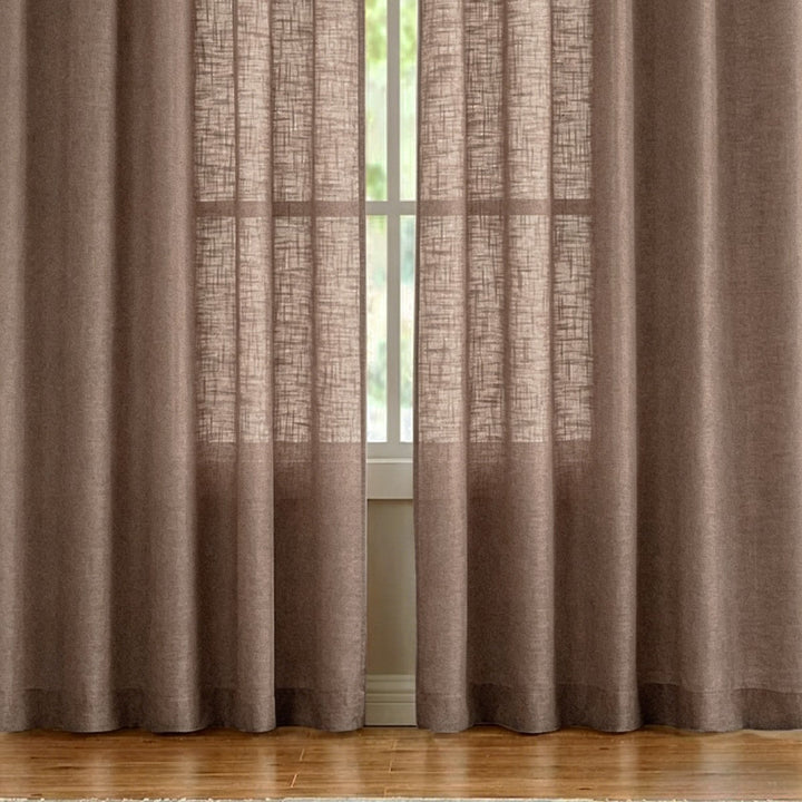 Sheer Linen Window Curtains Kalsten