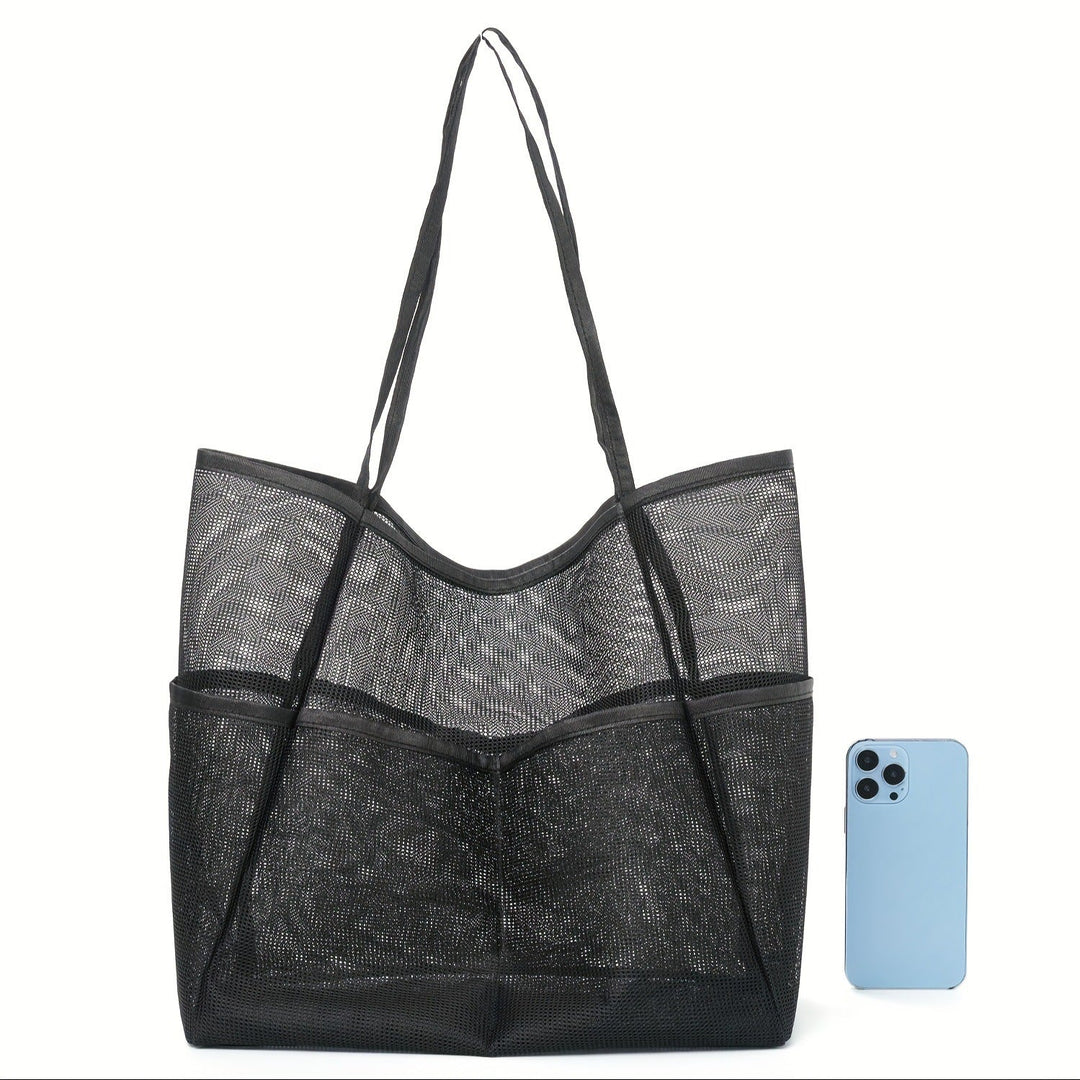 Stylish mesh beach bag Kalsten