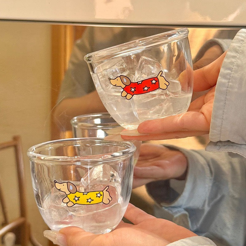 Ceramic Mug Set with Cute Dachshund Designs Kalsten