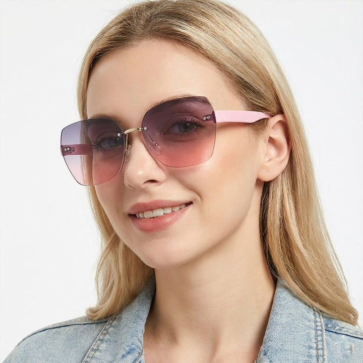 Women's Fashion Tortoiseshell Sunglasses with Golden Accents Kalsten