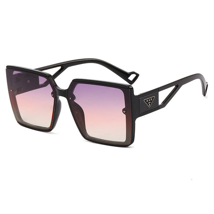 Women's fashionable square sunglasses with unique frame structure Kalsten