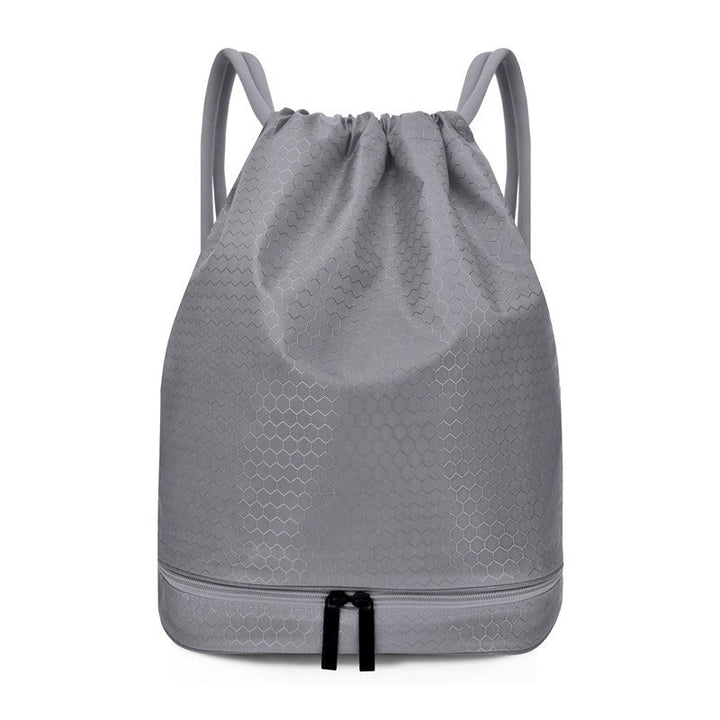 Lightweight Hexagonal Pattern Drawstring Backpack Kalsten