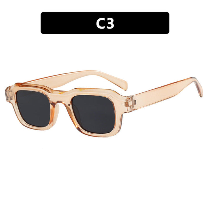 Women's modern square sunglasses with protective polycarbonate frame Kalsten