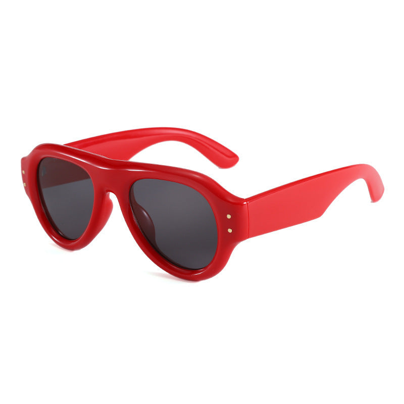 Women unique sunglasses in retro style Kalsten