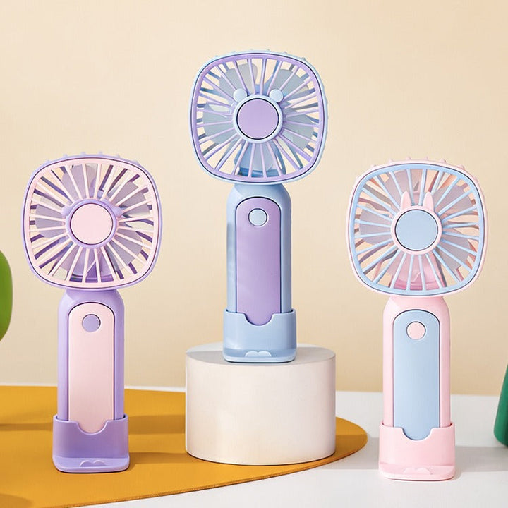 Unisex Portable Mini Hand Fan with Creative Functions Kalsten