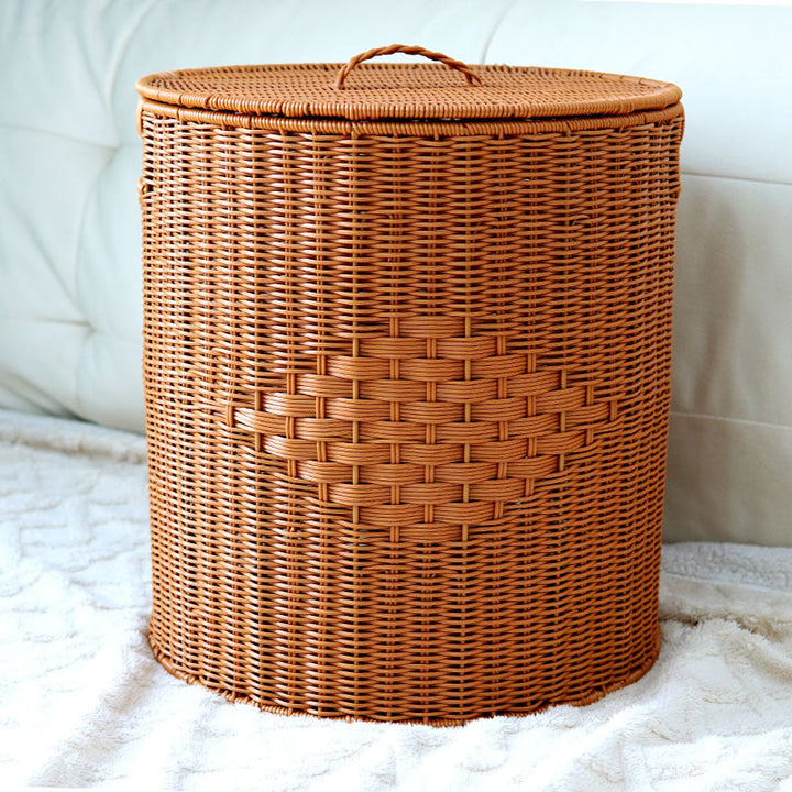 Women storage box made of braided material Kalsten