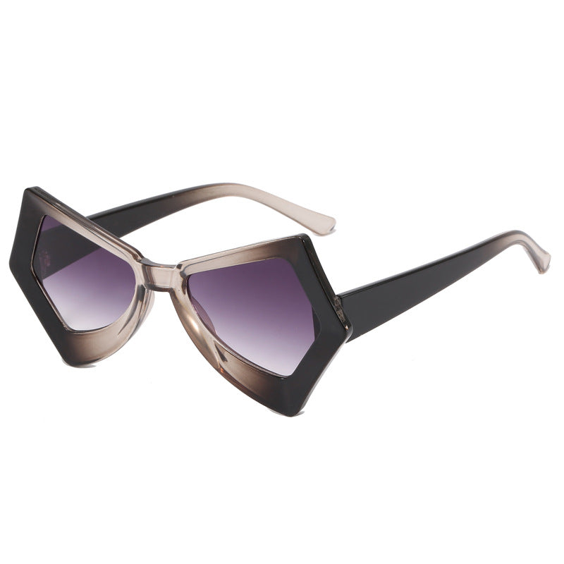 Women's polygonal sunglasses in extravagant design Kalsten