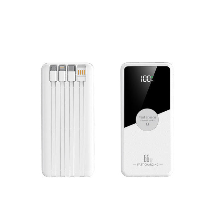 Multifunctional fast charging power bank with integrated cables Kalsten