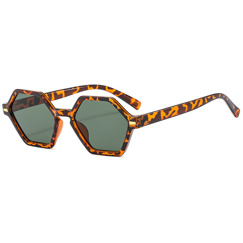Women's hexagonal sunglasses with fashionable design and UV protection Kalsten