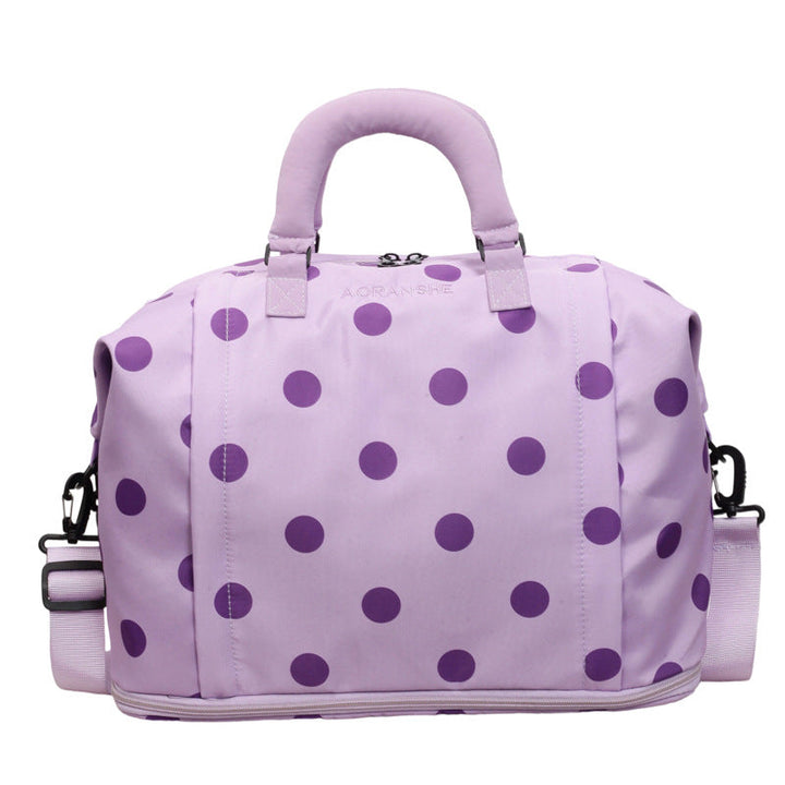 Stylish Polka Dot Travel Duffel