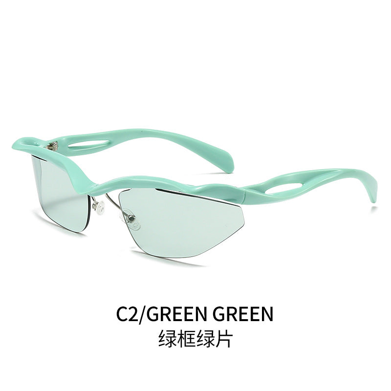 Women's sporty sunglasses with aerodynamic frame Kalsten 1780028486