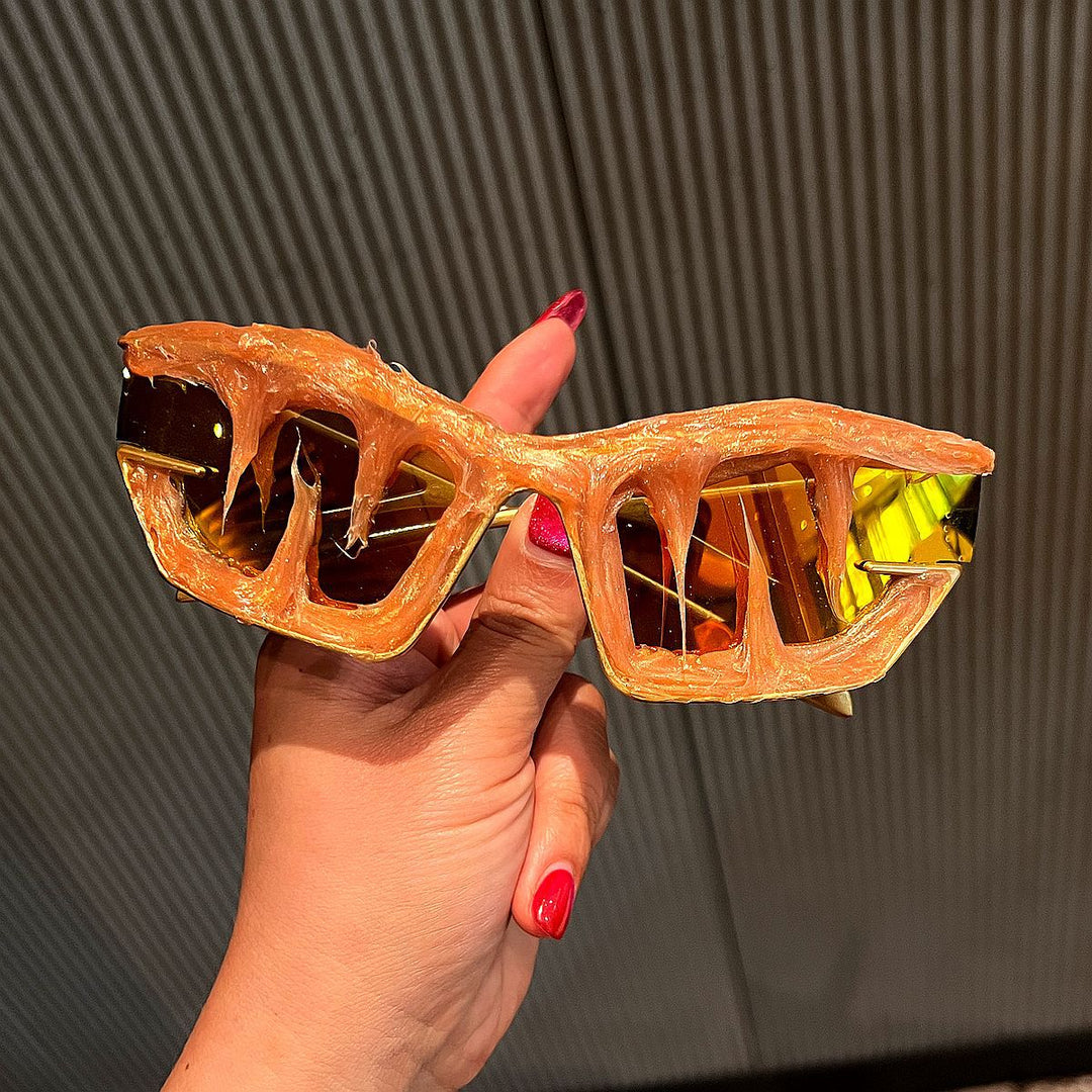 Women's Futuristic Sport Sunglasses with Extraordinary Unicorn Design Kalsten