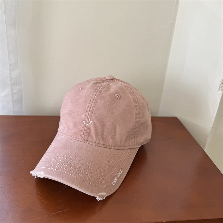 Women's Casual Smile-Embroidered Cap Kalsten