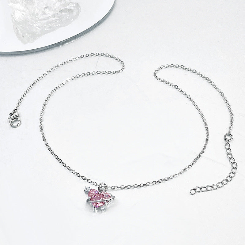 Playful Heart Pendant Necklace Kalsten