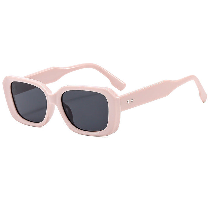 Women's large square sunglasses with robust frame and UV protection Kalsten