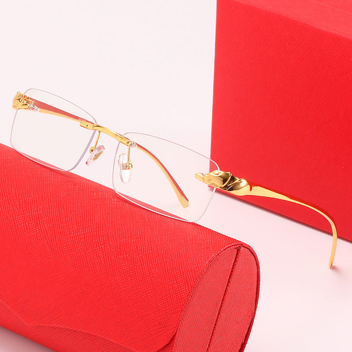 Women's fashionable sunglasses with elegant metal frame and innovative lenses Kalsten