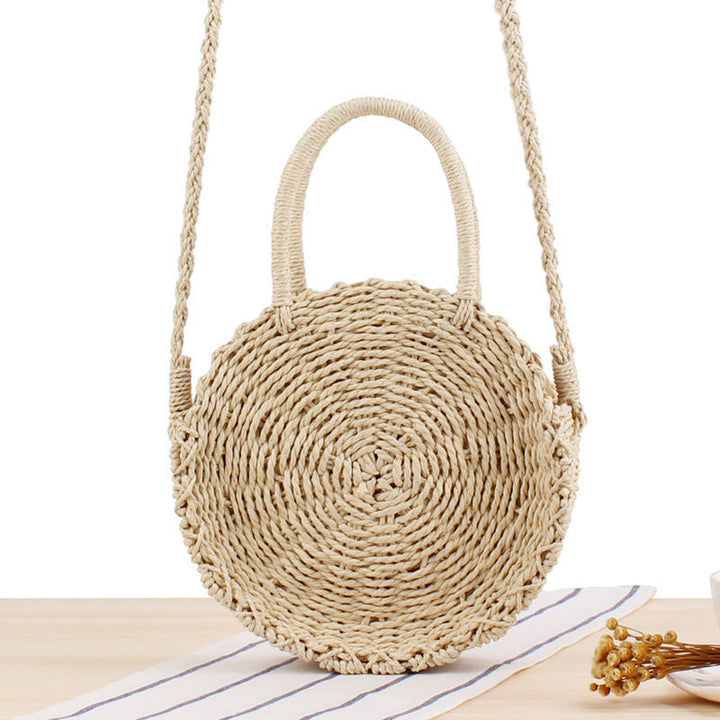 Round Bast Crossbody Bag with Practical Lining Kalsten