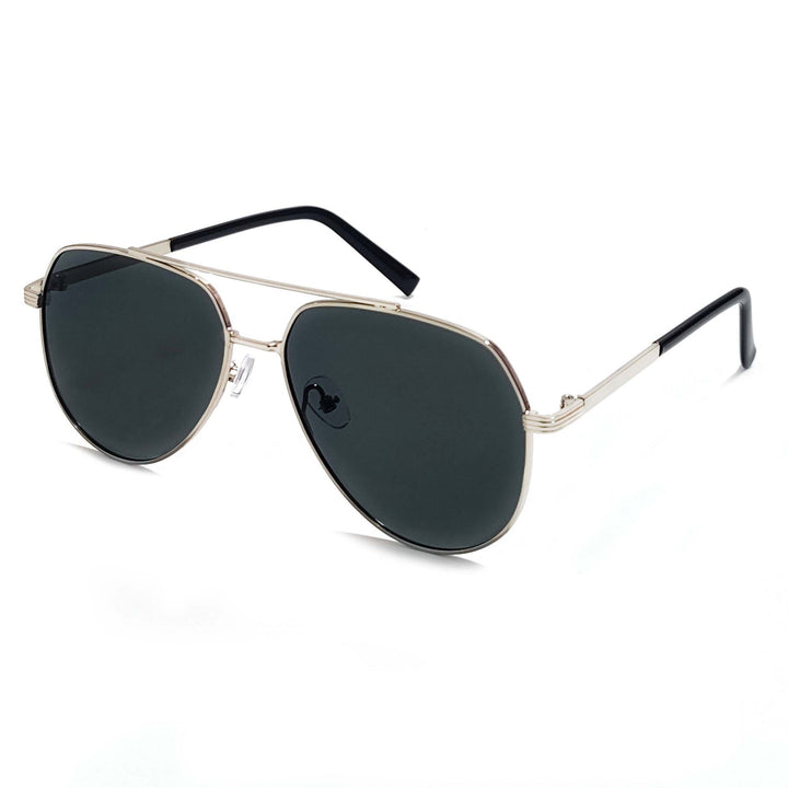 Men's fashion pilot sunglasses with contrasting lenses Kalsten
