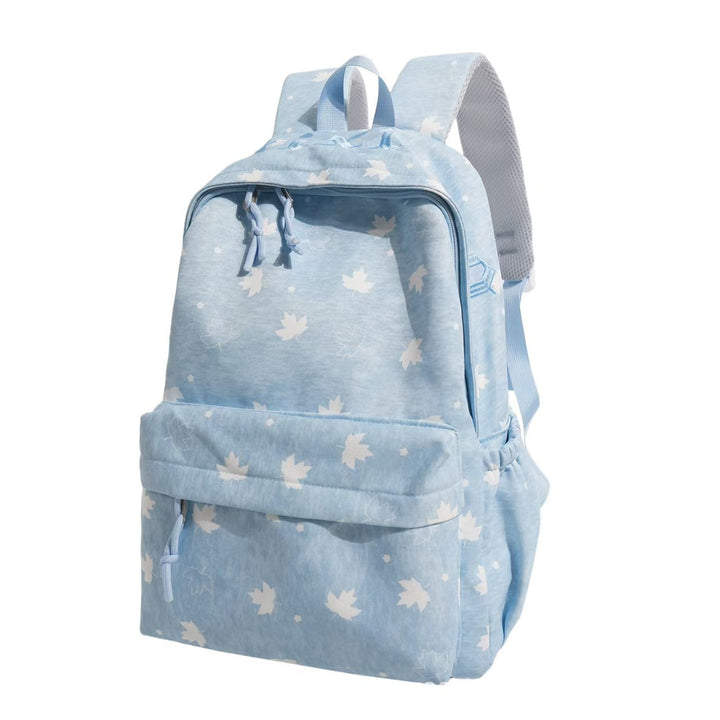 Stylish Leaf-Patterned Backpack Kalsten