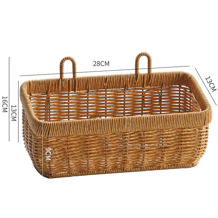 Handwoven Multi-Compartment Storage Basket Kalsten