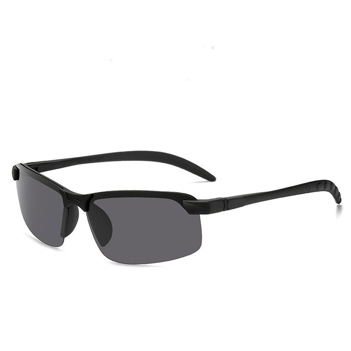 Men's sporty sunglasses with polarized lenses and flexible frame Kalsten