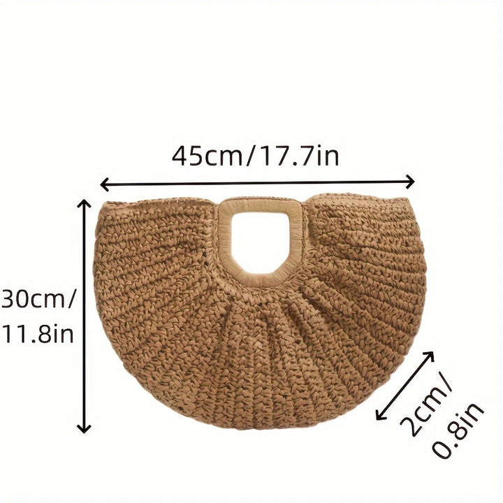Handcrafted Macrame Bag with Structured Design Kalsten