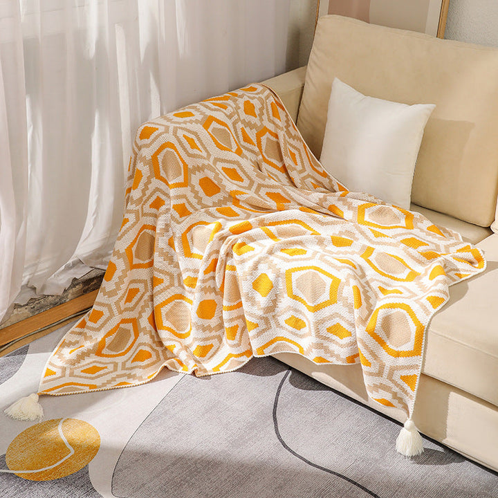 Women's Patterned Throw Blanket Kalsten