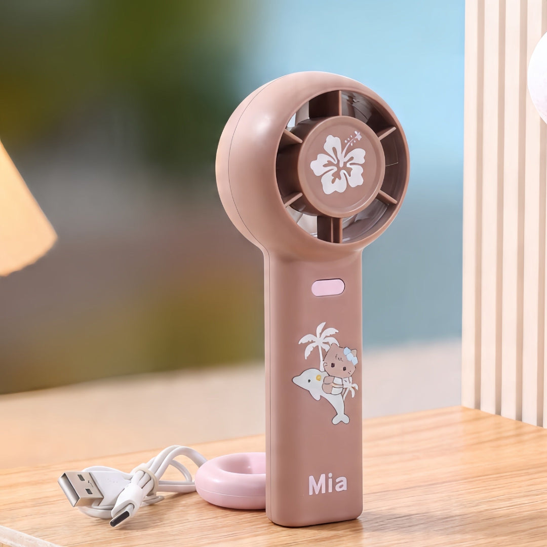 Portable Mini Fan with Creative Animal Designs Kalsten