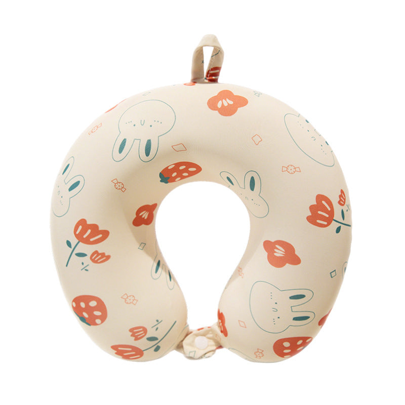 Ergonomic neck pillow with floral design Kalsten