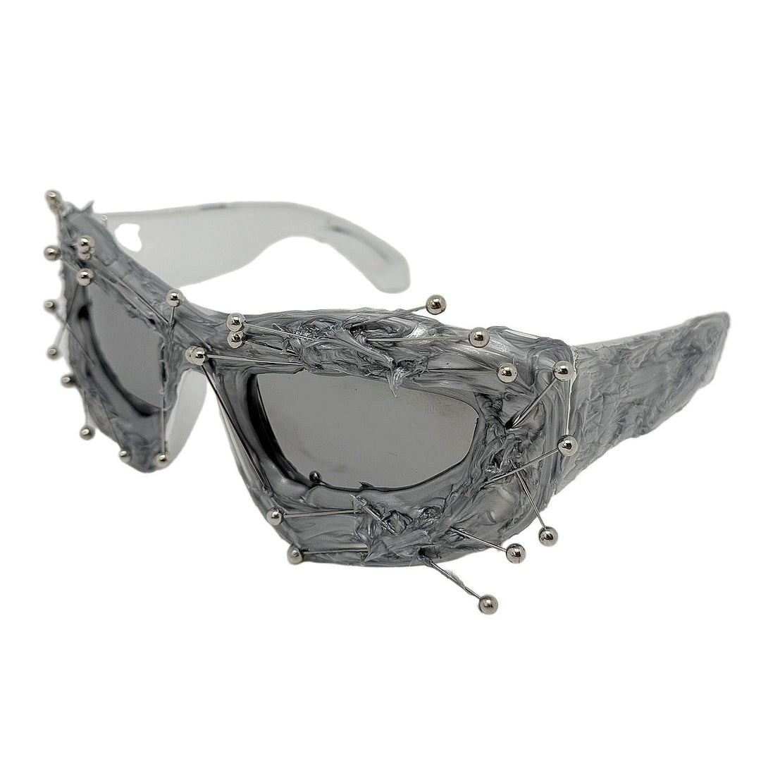 Ladies Creative Design Sunglasses with Innovative Accent Kalsten