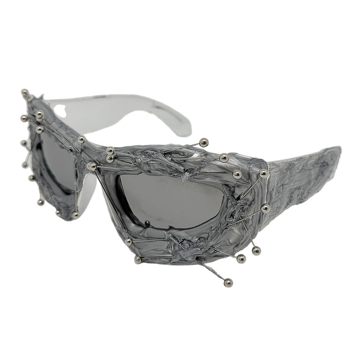 Ladies Creative Design Sunglasses with Innovative Accent Kalsten