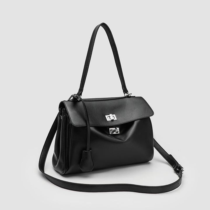 Structured Leather Handbag Kalsten
