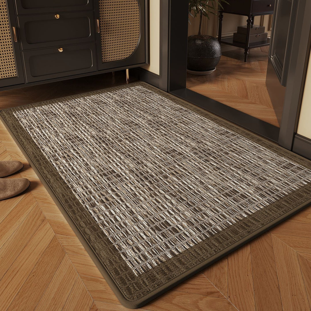 Textured Indoor Area Mat Kalsten