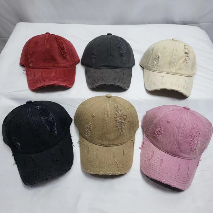 Women's Distressed Vintage Baseball Cap Kalsten