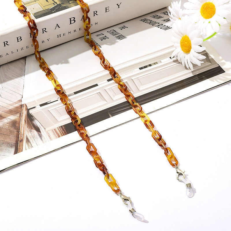 Fashionable necklace with clip clasp Kalsten