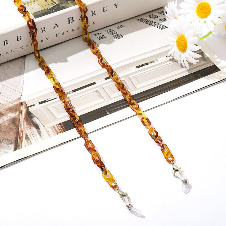 Fashionable necklace with clip clasp Kalsten