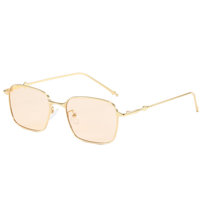 Women elegant square sunglasses with high-quality metal frame Kalsten