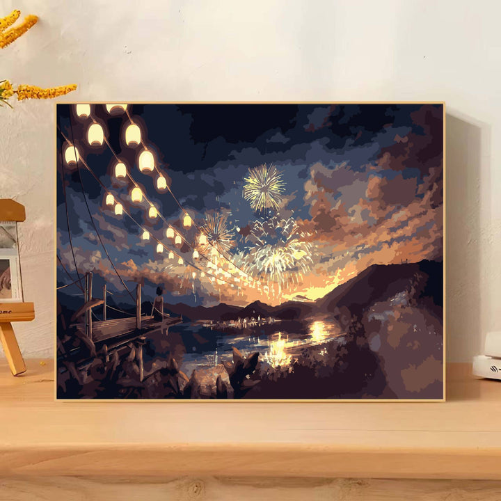Scenic Landscape Art Canvas Print Kalsten
